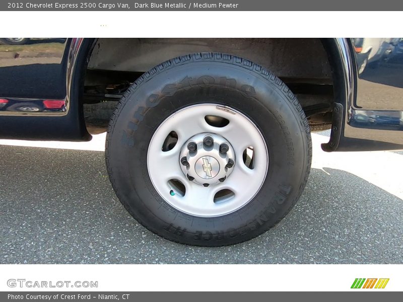 Dark Blue Metallic / Medium Pewter 2012 Chevrolet Express 2500 Cargo Van