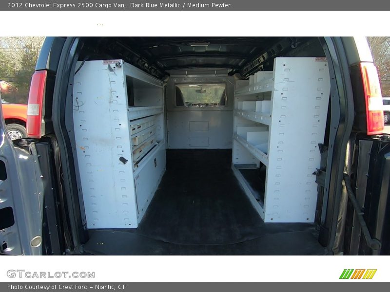 Dark Blue Metallic / Medium Pewter 2012 Chevrolet Express 2500 Cargo Van