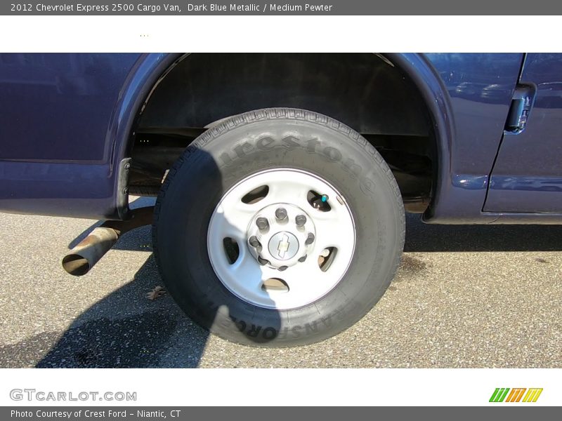 Dark Blue Metallic / Medium Pewter 2012 Chevrolet Express 2500 Cargo Van