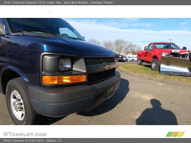 Dark Blue Metallic / Medium Pewter 2012 Chevrolet Express 2500 Cargo Van