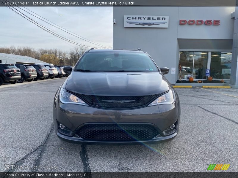 Granite Crystal Metallic / Black 2020 Chrysler Pacifica Launch Edition AWD