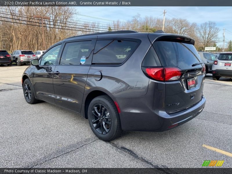 Granite Crystal Metallic / Black 2020 Chrysler Pacifica Launch Edition AWD