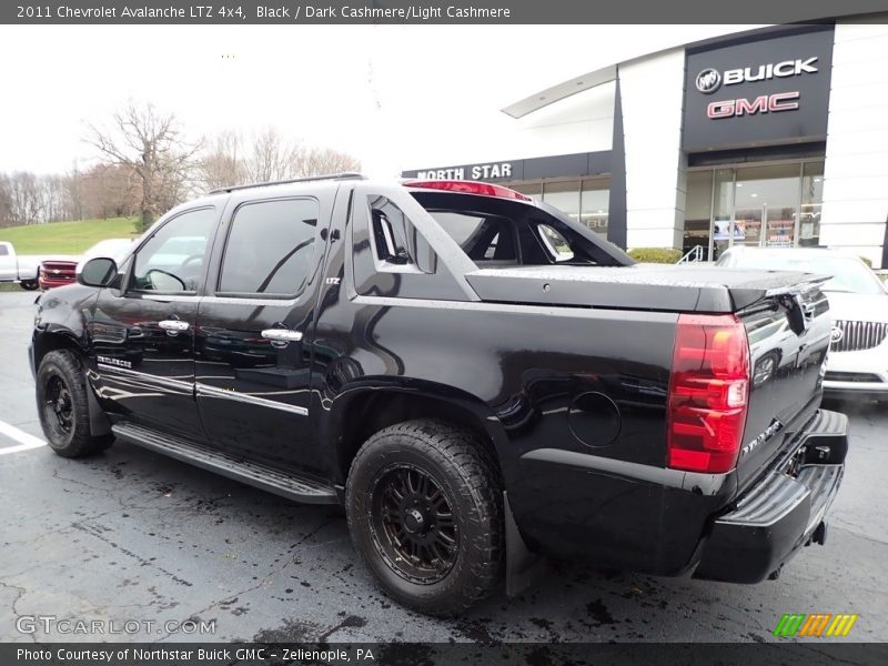 Black / Dark Cashmere/Light Cashmere 2011 Chevrolet Avalanche LTZ 4x4