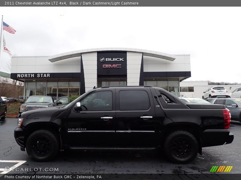 Black / Dark Cashmere/Light Cashmere 2011 Chevrolet Avalanche LTZ 4x4