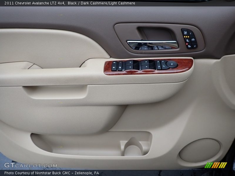 Black / Dark Cashmere/Light Cashmere 2011 Chevrolet Avalanche LTZ 4x4
