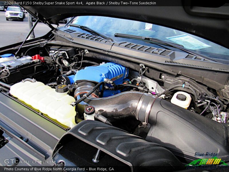  2020 F150 Shelby Super Snake Sport 4x4 Engine - 5.0 Liter Shelby Supercharged DOHC 32-Valve Ti-VCT E85 V8