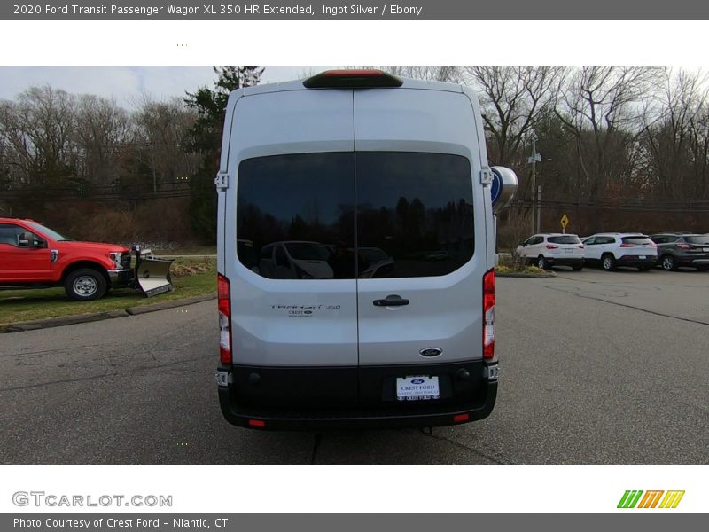 Ingot Silver / Ebony 2020 Ford Transit Passenger Wagon XL 350 HR Extended