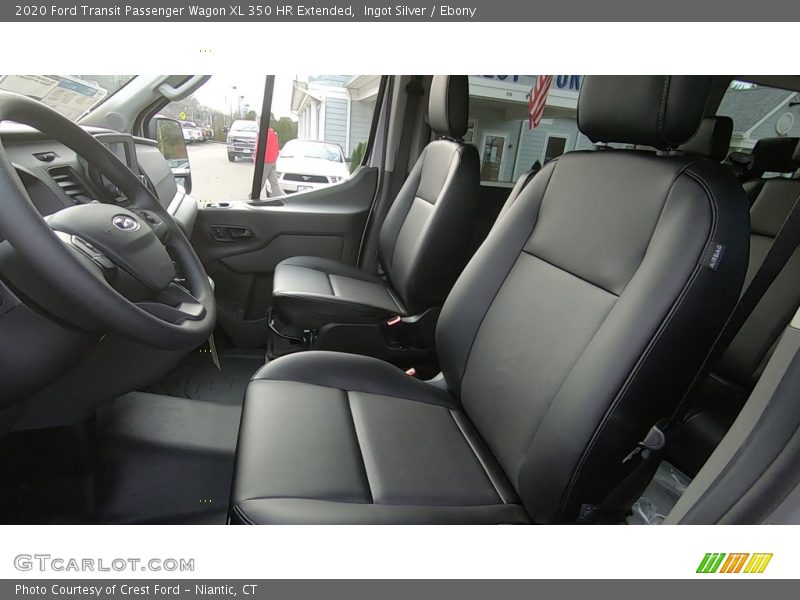 Ingot Silver / Ebony 2020 Ford Transit Passenger Wagon XL 350 HR Extended