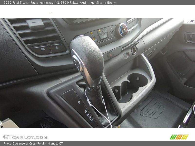 Ingot Silver / Ebony 2020 Ford Transit Passenger Wagon XL 350 HR Extended