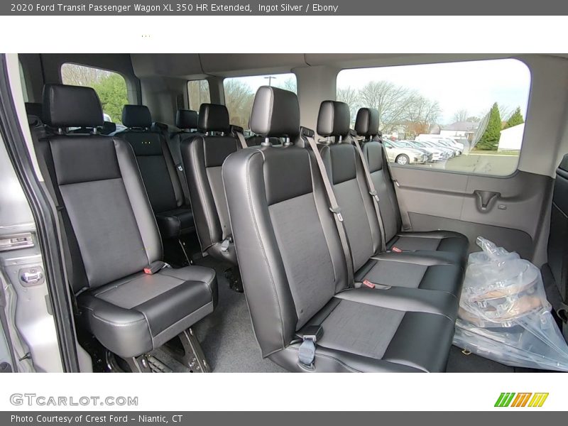 Ingot Silver / Ebony 2020 Ford Transit Passenger Wagon XL 350 HR Extended
