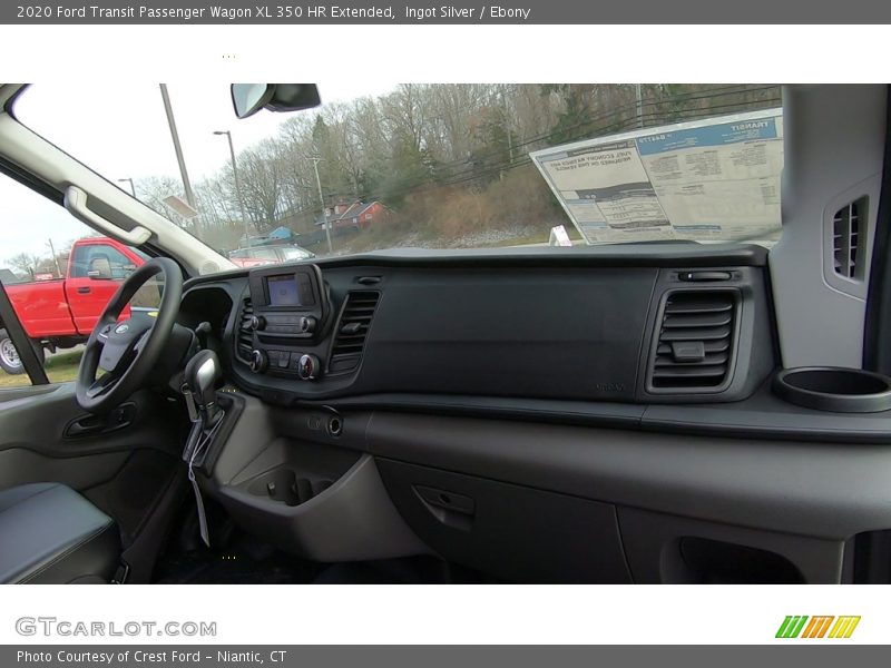 Ingot Silver / Ebony 2020 Ford Transit Passenger Wagon XL 350 HR Extended