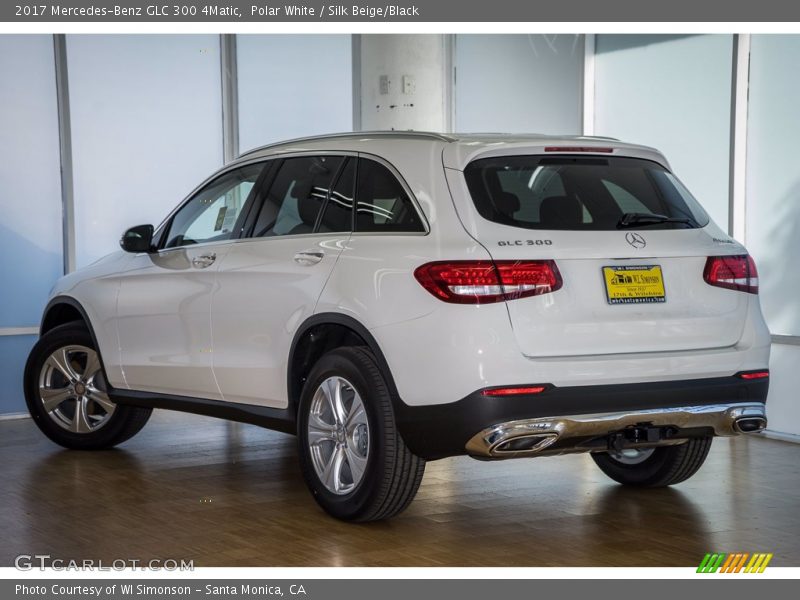 Polar White / Silk Beige/Black 2017 Mercedes-Benz GLC 300 4Matic