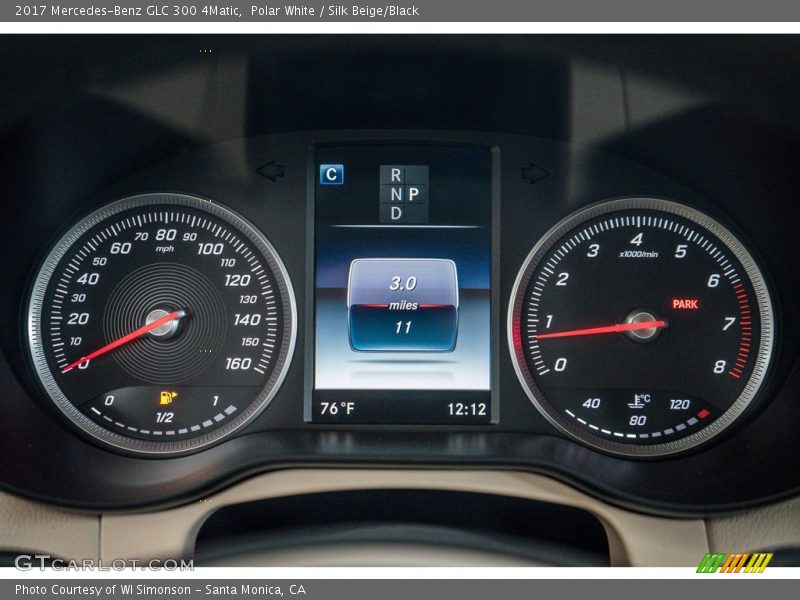  2017 GLC 300 4Matic 300 4Matic Gauges