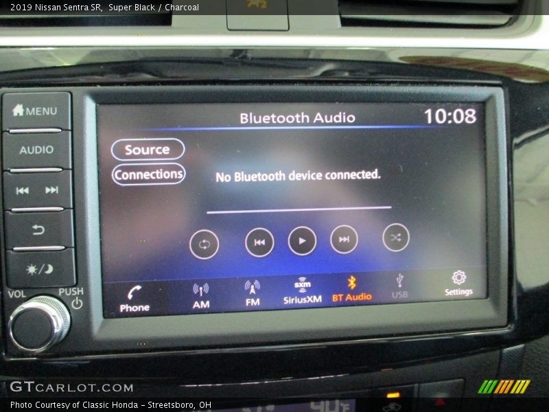 Super Black / Charcoal 2019 Nissan Sentra SR