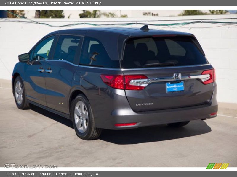 Pacific Pewter Metallic / Gray 2019 Honda Odyssey EX