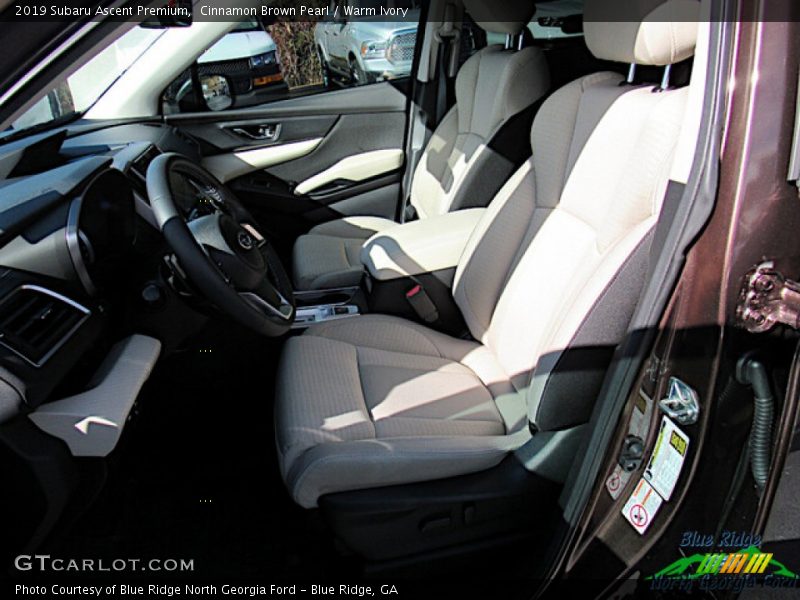 Cinnamon Brown Pearl / Warm Ivory 2019 Subaru Ascent Premium