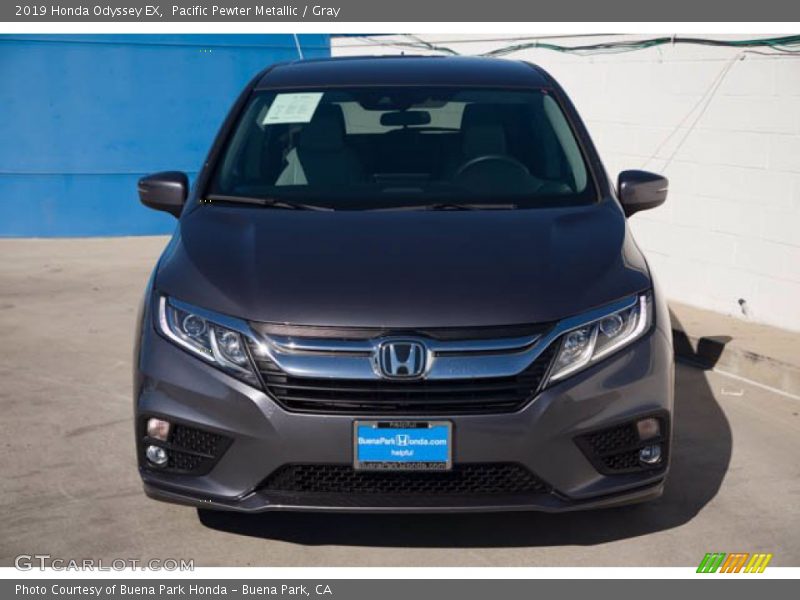 Pacific Pewter Metallic / Gray 2019 Honda Odyssey EX