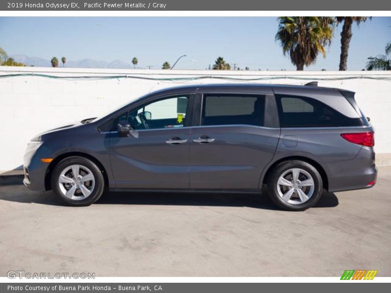 Pacific Pewter Metallic / Gray 2019 Honda Odyssey EX