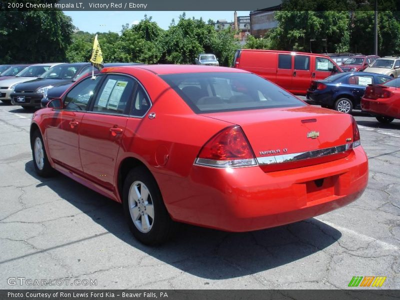 Victory Red / Ebony 2009 Chevrolet Impala LT