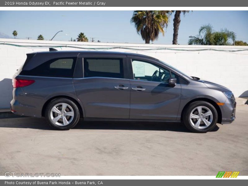 Pacific Pewter Metallic / Gray 2019 Honda Odyssey EX
