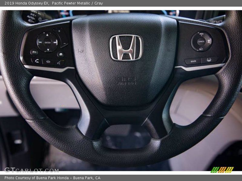 Pacific Pewter Metallic / Gray 2019 Honda Odyssey EX