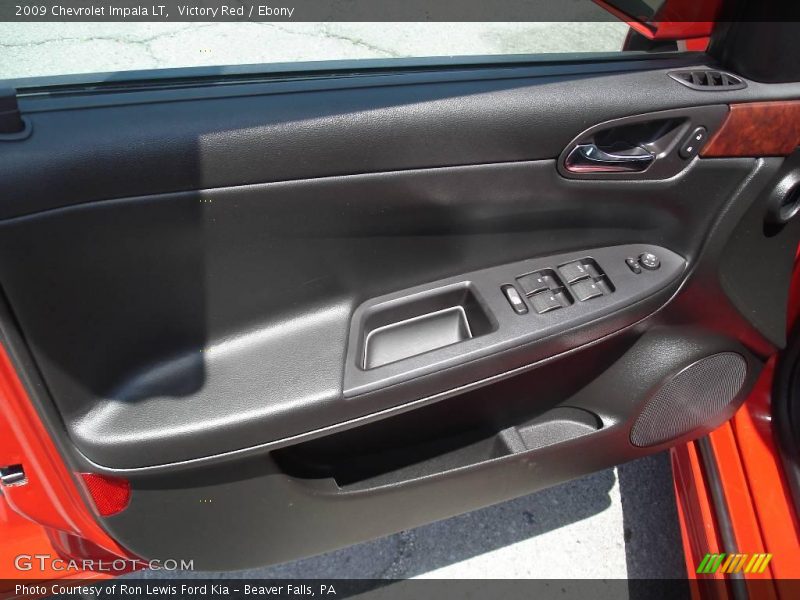 Victory Red / Ebony 2009 Chevrolet Impala LT