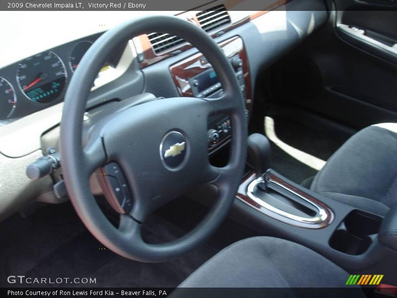 Victory Red / Ebony 2009 Chevrolet Impala LT