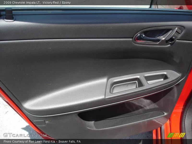 Victory Red / Ebony 2009 Chevrolet Impala LT