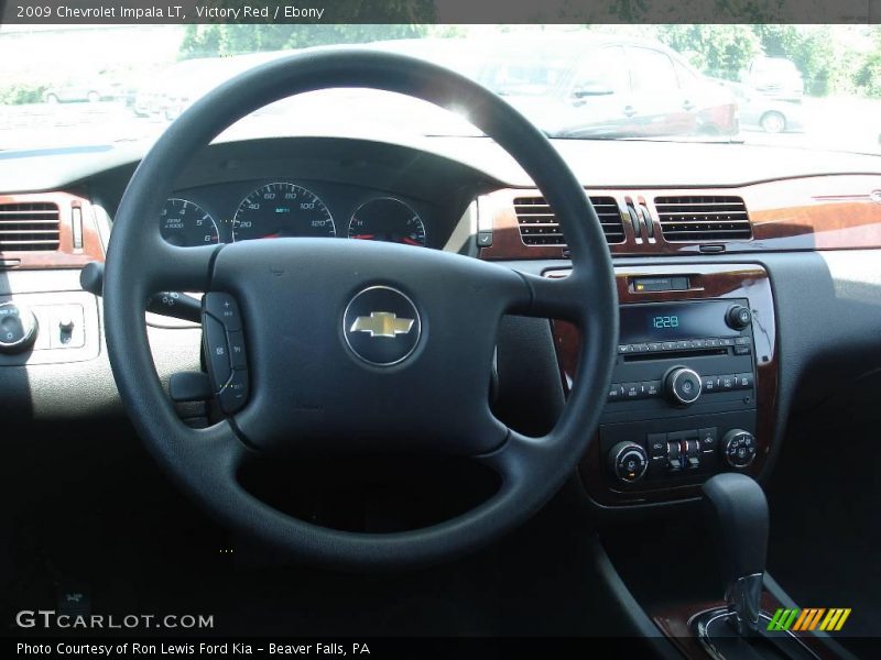 Victory Red / Ebony 2009 Chevrolet Impala LT