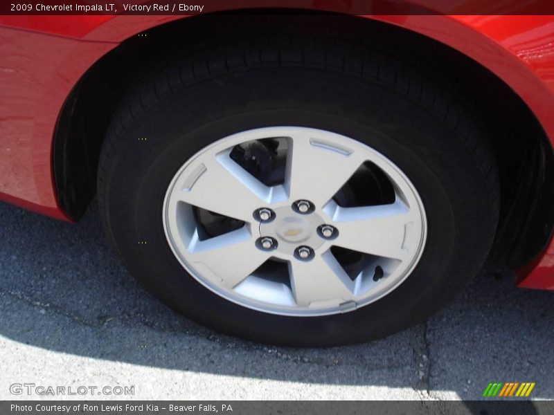 Victory Red / Ebony 2009 Chevrolet Impala LT