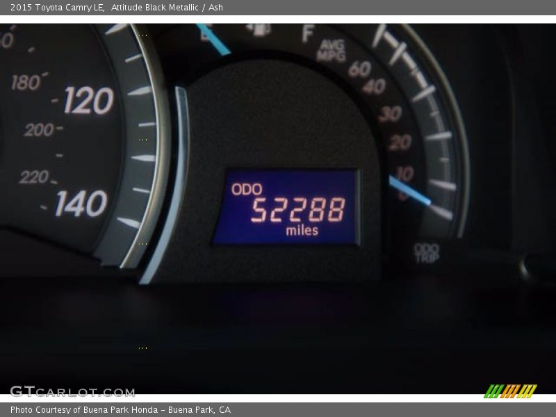 Attitude Black Metallic / Ash 2015 Toyota Camry LE