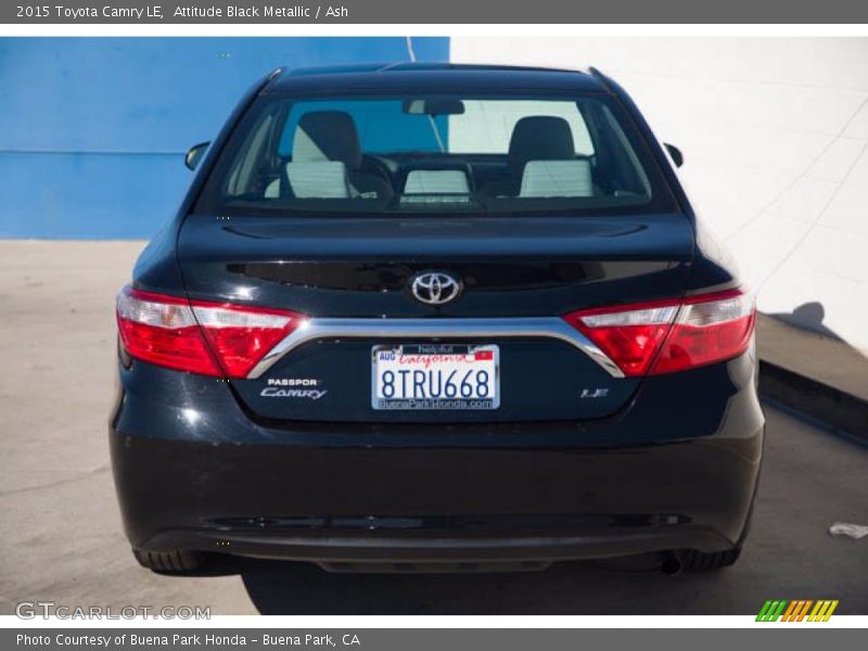Attitude Black Metallic / Ash 2015 Toyota Camry LE