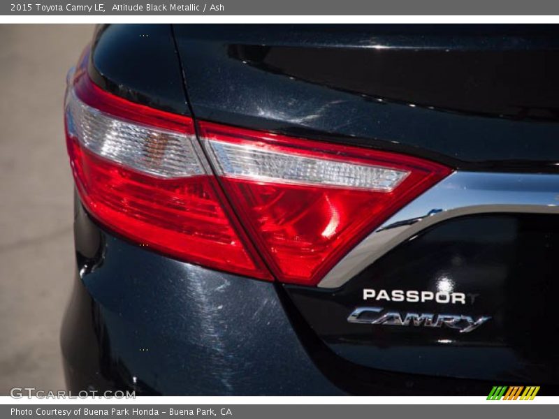 Attitude Black Metallic / Ash 2015 Toyota Camry LE