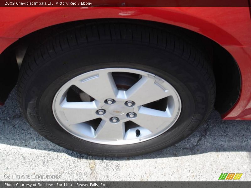Victory Red / Ebony 2009 Chevrolet Impala LT