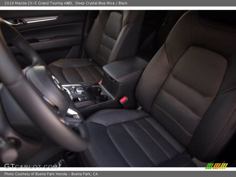 Deep Crystal Blue Mica / Black 2019 Mazda CX-5 Grand Touring AWD