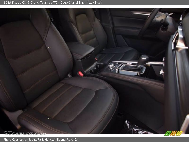 Deep Crystal Blue Mica / Black 2019 Mazda CX-5 Grand Touring AWD