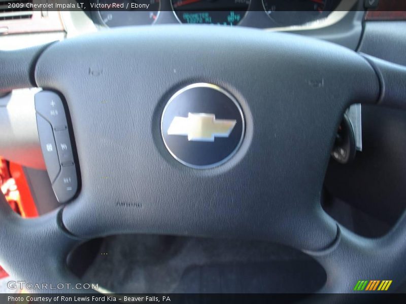 Victory Red / Ebony 2009 Chevrolet Impala LT