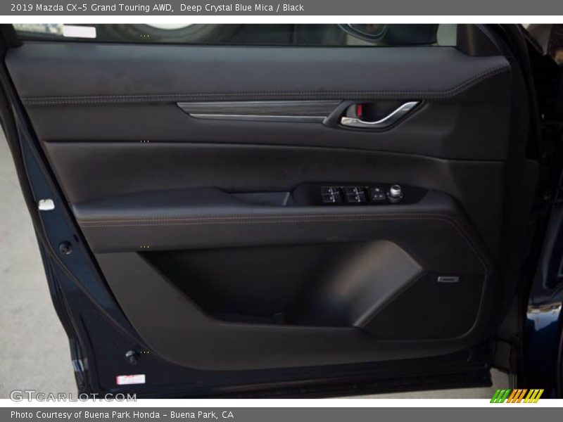 Deep Crystal Blue Mica / Black 2019 Mazda CX-5 Grand Touring AWD