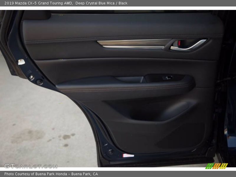 Deep Crystal Blue Mica / Black 2019 Mazda CX-5 Grand Touring AWD