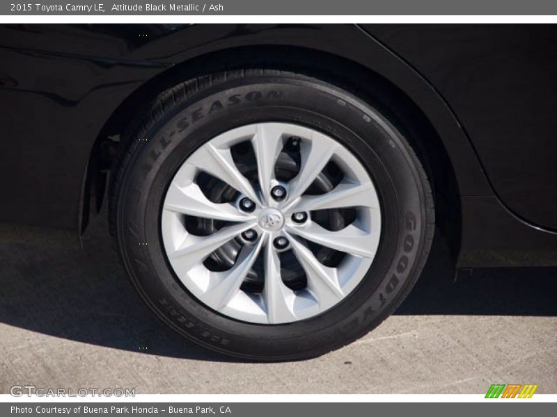 Attitude Black Metallic / Ash 2015 Toyota Camry LE
