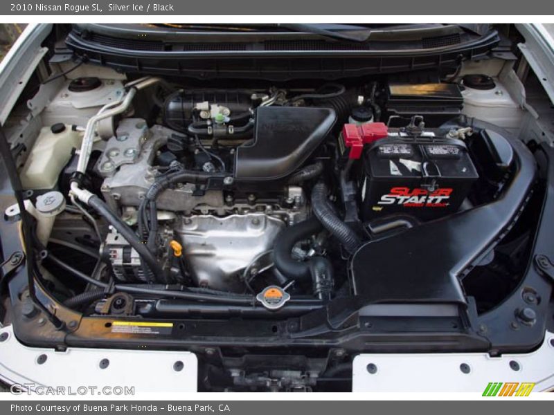 Silver Ice / Black 2010 Nissan Rogue SL
