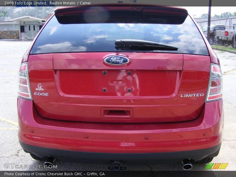 Redfire Metallic / Camel 2008 Ford Edge Limited