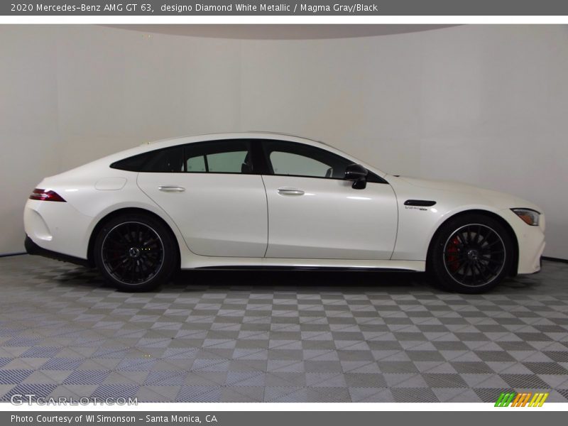  2020 AMG GT 63 designo Diamond White Metallic
