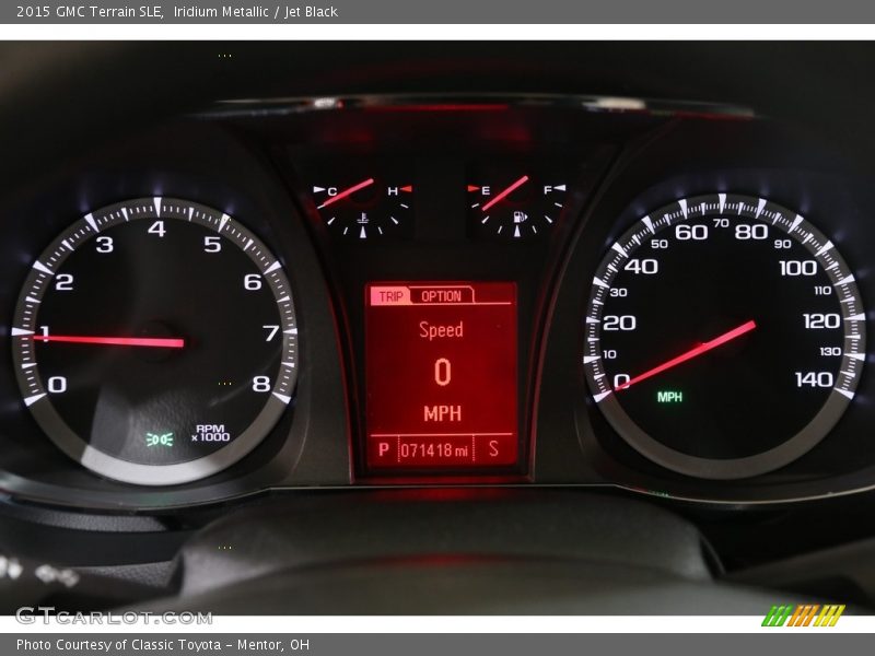 Iridium Metallic / Jet Black 2015 GMC Terrain SLE