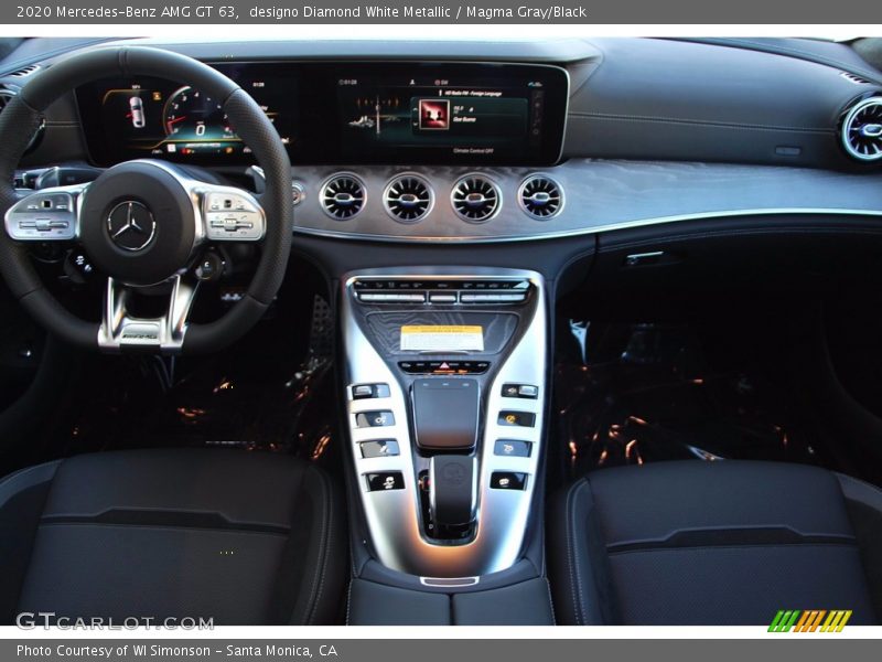 Dashboard of 2020 AMG GT 63