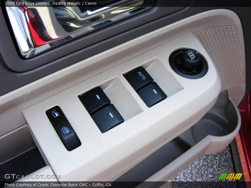 Redfire Metallic / Camel 2008 Ford Edge Limited