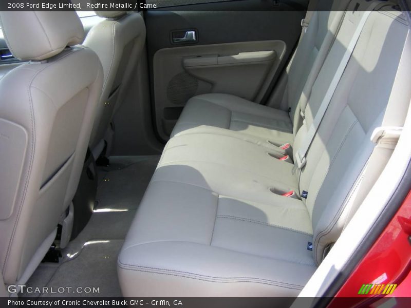 Redfire Metallic / Camel 2008 Ford Edge Limited