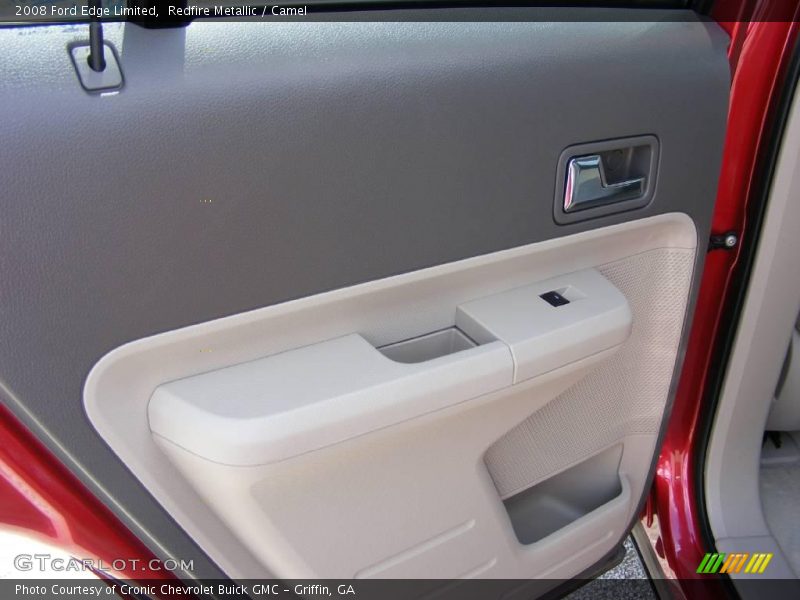 Redfire Metallic / Camel 2008 Ford Edge Limited