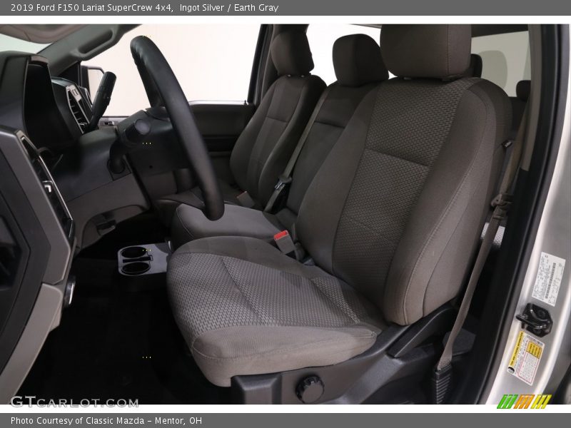 Ingot Silver / Earth Gray 2019 Ford F150 Lariat SuperCrew 4x4