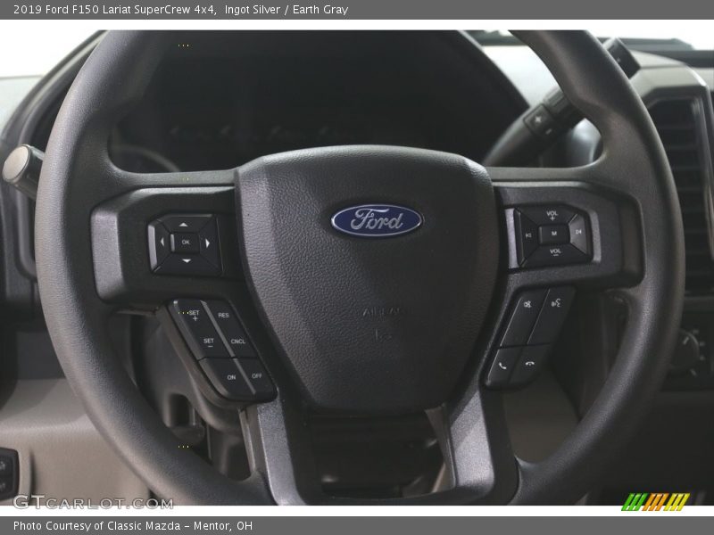 Ingot Silver / Earth Gray 2019 Ford F150 Lariat SuperCrew 4x4